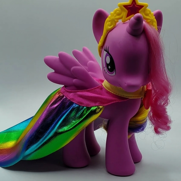 Hasbro Other - My Little Pony Twilight Sparkle With Crown And Rainbow Cape